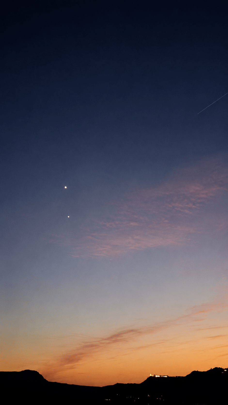 Conjunción de Venus y&nbsp;Júpiter